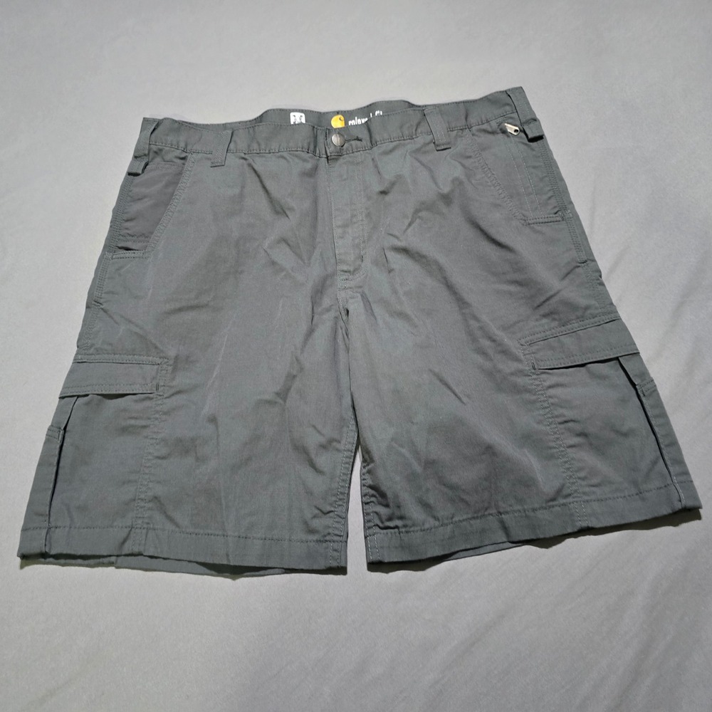 Carhartt Cargo Shorts Mens 42 Grey Force Extremes Relaxed Fit ripstop